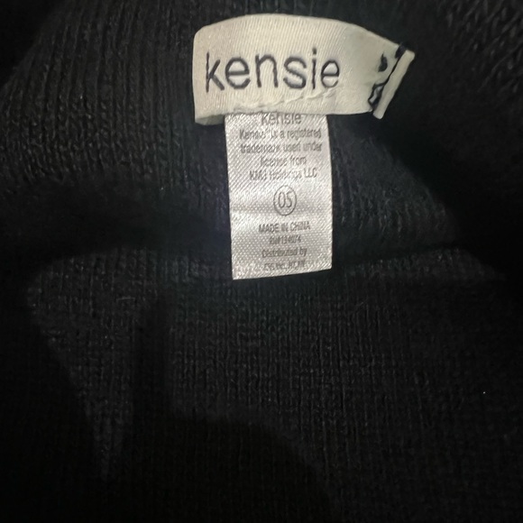 NWT kensie beanie hat black one size - Picture 3 of 5